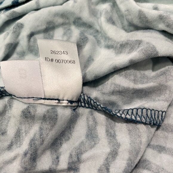 LOFT Blue Zebra Print Sleeveless Dress Sz S - Picture 12 of 12